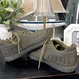 NOBULL Olive Green Knit Training Sneakers